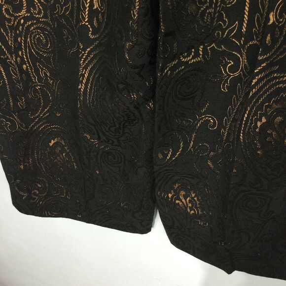 Etcetera Dashing Brown Bronze Metallic Holiday Dress Pants Womens Size 14 NWT - Picture 5 of 9